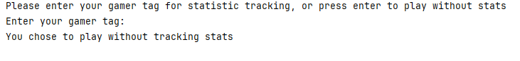 Player Not Track